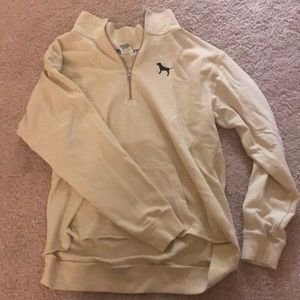 PINK Half Zip Sweatshirt